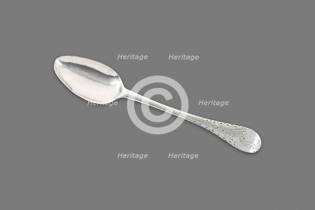 Pair of Coffee Spoons, 1790/1812. Creator: Unknown.