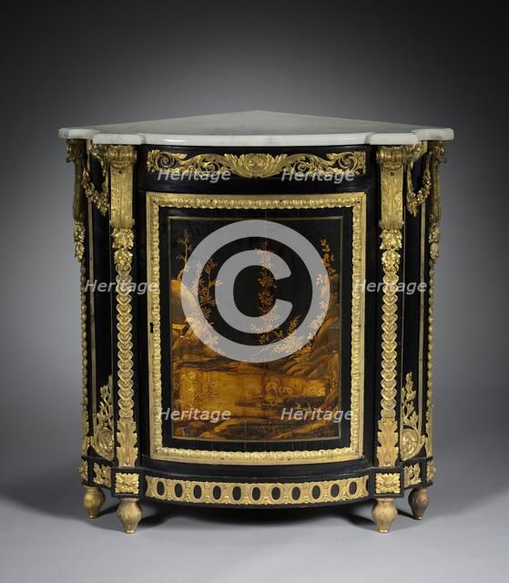 Pair of Corner Cabinets, c. 1765- 1770. Creator: René Dubois (French, 1737-1798).