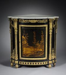 Pair of Corner Cabinets, c. 1765- 1770. Creator: René Dubois (French, 1737-1798)