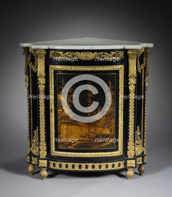 Pair of Corner Cabinets, c. 1765- 1770. Creator: René Dubois (French, 1737-1798).