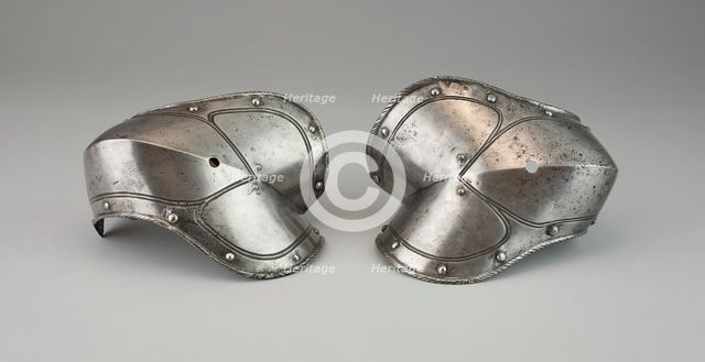 Pair of Cowters, Northern Germany, 1570/1630. Creator: Unknown.