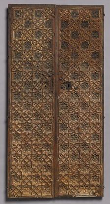 Pair of Doors, early 1400s. Creator: Unknown
