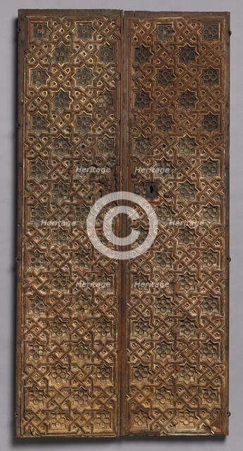 Pair of Doors, early 1400s. Creator: Unknown.