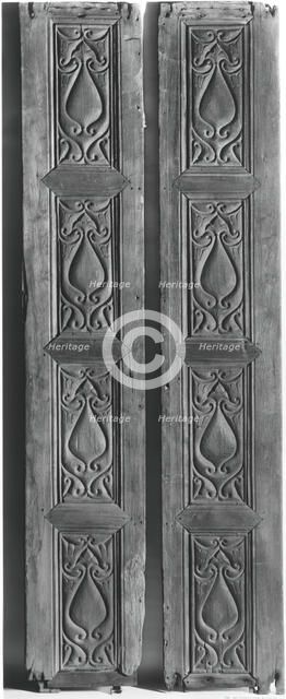Pair of Doors, Iraq, 9th century. Creator: Unknown.