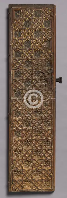 Pair of Doors (left door), early 1400s. Creator: Unknown.