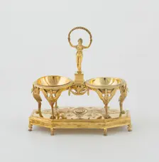 Pair of Double Salts, Paris, 1798/1809. Creator: Martin-Guillaume Biennais
