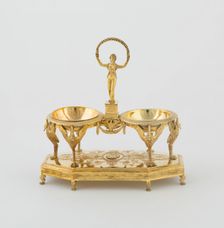 Pair of Double Salts, Paris, 1798/1809. Creator: Martin-Guillaume Biennais