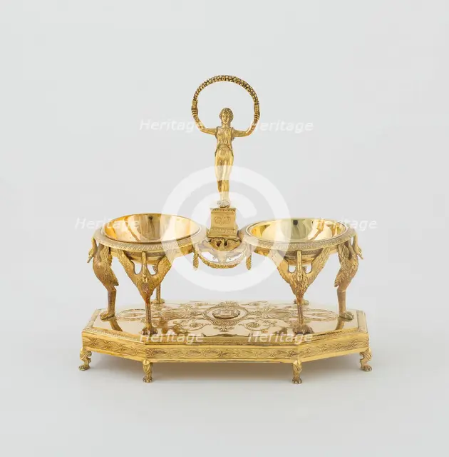 Pair of Double Salts, Paris, 1798/1809. Creator: Martin-Guillaume Biennais.