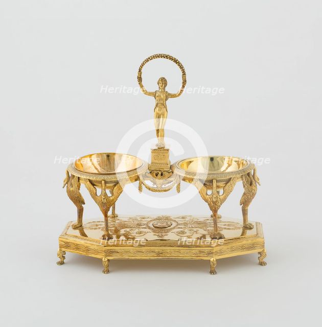 Pair of Double Salts, Paris, 1798/1809. Creator: Martin-Guillaume Biennais.