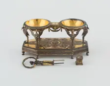 Pair of Double Salts, Paris, 1798/1809. Creator: Martin-Guillaume Biennais