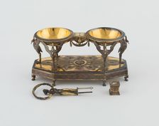 Pair of Double Salts, Paris, 1798/1809. Creator: Martin-Guillaume Biennais