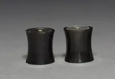 Pair of Ear Ornaments, c. 1200-1519. Creator: Unknown
