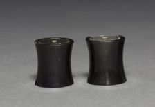 Pair of Ear Ornaments, c. 1200-1519. Creator: Unknown