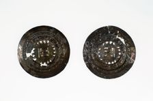 Pair of Ear Spools, A.D. 1100/1470. Creator: Unknown