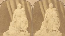 Pair of Early Stereograph Views of British Statues, 1850s-1910s. Creators: John Browning, Francis Godolphin Osbourne Stuart