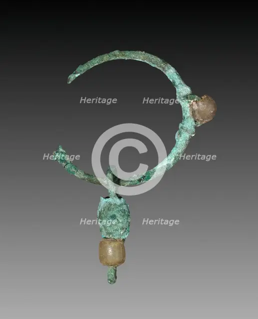 Pair of Earrings, 30 BC-AD 395. Creator: Unknown.