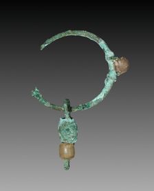 Pair of Earrings, 30 BC-AD 395. Creator: Unknown