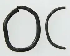 Pair of Earrings, Coptic, 4th-7th century. Creator: Unknown