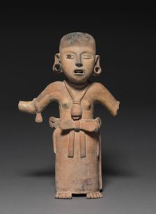 Pair of Female Figures, 200-500. Creator: Unknown