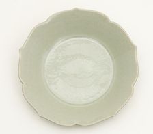 Pair of Foliate-Rimmed Dish, Five Dynasties period or Northern Song dynasty, 10th century. Creator: Unknown