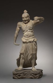 Pair of Guardian Kings (Nio), 1200s. Creator: Unknown