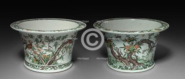 Pair of Jardinieres, 1662-1722. Creator: Unknown.