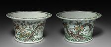 Pair of Jardinieres, 1662-1722. Creator: Unknown