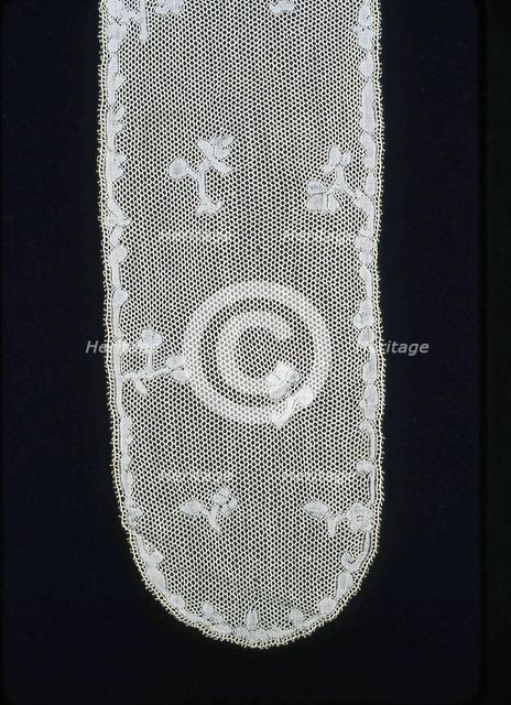 Pair of Lappets, France, 1780s/90s. Creator: Unknown.