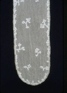 Pair of Lappets, France, 1780s/90s. Creator: Unknown