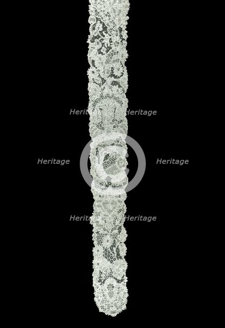 Pair of Lappets (Joined), France, 1720s/30s. Creator: Unknown.