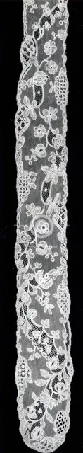 Pair of Lappets (Joined), Mechlin, 1760/65. Creator: Unknown.