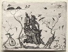 Pair of Lovers, 1626. Creator: Valentin Sezenius (German)