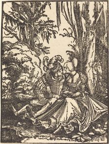 Pair of Lovers in a Landscape, 1511. Creator: Albrecht Altdorfer