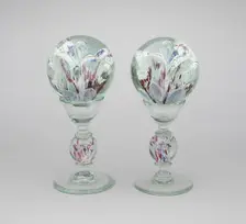 Pair of Mantel Ornaments, 1870. Creator: Unknown
