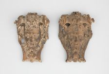 Pair of Masks, French, c. 1700. Creator: Unknown
