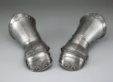 Pair of Mitten Gauntlets, Brunswick, c. 1570. Creator: Unknown
