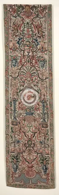 Pair of Needlework Bed Hangings, c. 1690. Creator: Unknown.
