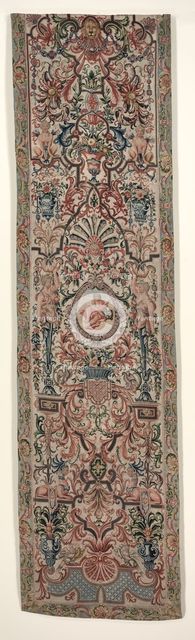 Pair of Needlework Bed Hangings, c. 1690. Creator: Unknown.