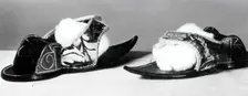 Pair of Pattens (Overshoes), England, 1720s. Creator: Unknown