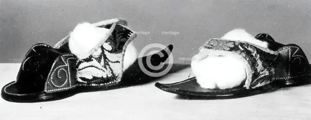 Pair of Pattens (Overshoes), England, 1720s. Creator: Unknown.