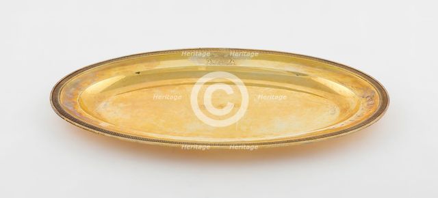 Pair of Platters, Paris, 1800/12. Creator: Jean Baptiste Claude Odiot.