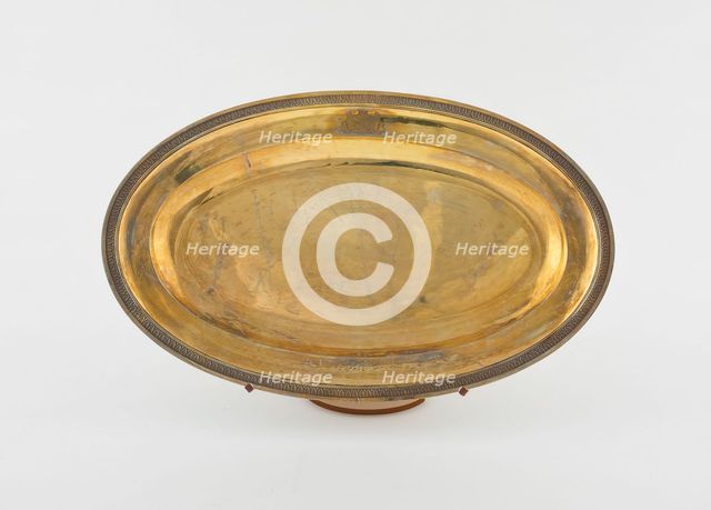 Pair of Platters, Paris, 1800/12. Creator: Jean Baptiste Claude Odiot.