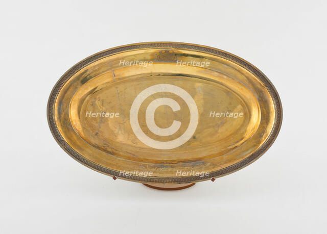 Pair of Platters, Paris, 1800/12. Creator: Jean Baptiste Claude Odiot.