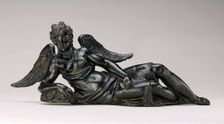 Pair of Reclining Angels, c1600. Creator: Workshop of Niccolo Roccatagliata