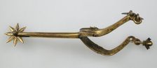 Pair of Rowel Spurs, German, 15th century. Creator: Unknown