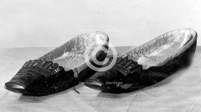 Pair of Sabots, Normandy, c.1780. Creator: Unknown.