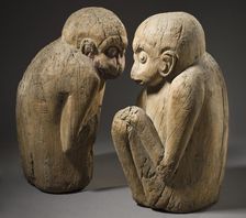 Pair of Sacred Monkeys (image 2 of 7), 12th century. Creator: Unknown
