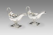 Pair of Sauceboats, 1852/61. Creator: Eoff & Shepard