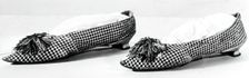 Pair of Shoes, England, 1795/1825. Creator: Unknown