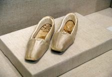 Pair of Shoes (Formely Belonging to Queen Victoria 1819-1901), London, c.1850. Creator: Gundry & Sons